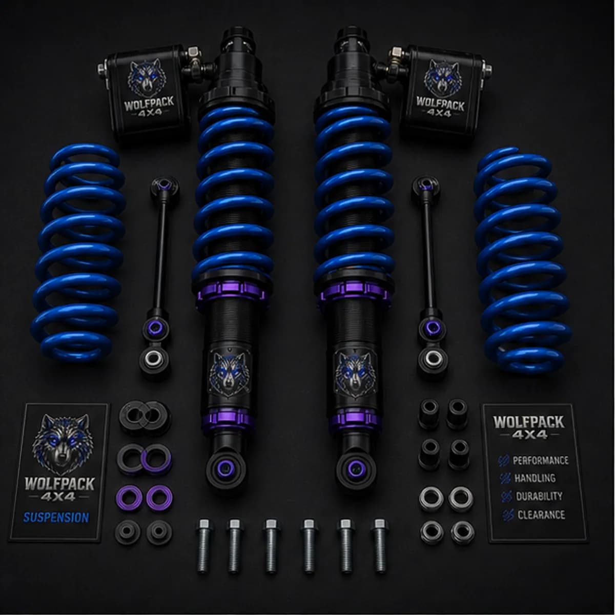 4x4 suspension parts | Wolfpack 4x4 Wolfpack suspension lift kit product render