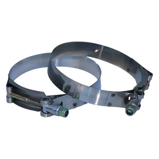 19MM WIDE T-BOLT CLAMP TITAN SUITS 2.5″ RUBBER ID product image