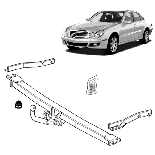Brink European Style Towbar & Direct Fit Wiring for Mercedes Benz M-CL product image