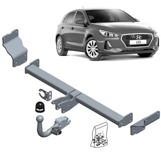 Brink Detachable Towbar & Universal Wiring for Hyundai i30 PD Series F product image