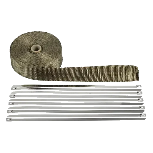 HEAT TAPE TITANIUM 51MM X 2MM X 15M WITH 10 CABLE TIES (CTS35008) product image