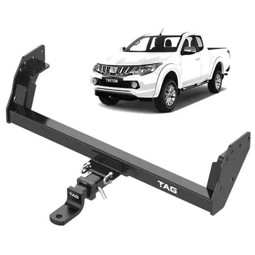 TAG Heavy Duty Towbar & Direct Fit Wiring for Mitsubishi Triton ML Ute product image