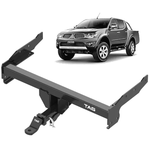 TAG Heavy Duty Towbar & Direct Fit Wiring for Mitsubishi Triton MN Dua product image