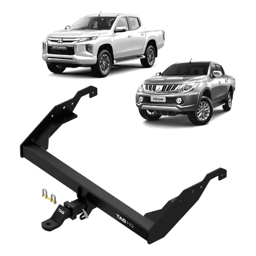 TAG Heavy Duty Towbar & Direct Fit Wiring Kit for Mitsubishi Triton MQ product image