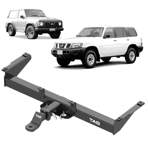 TAG Heavy Duty Towbar & Direct Fit Wiring Kit for Nissan Patrol GQ GU product image