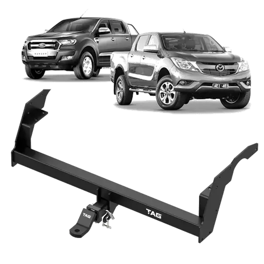 TAG Heavy Duty Towbar & Direct Fit Wiring for Ford Ranger PX2 PX3 Styl product image