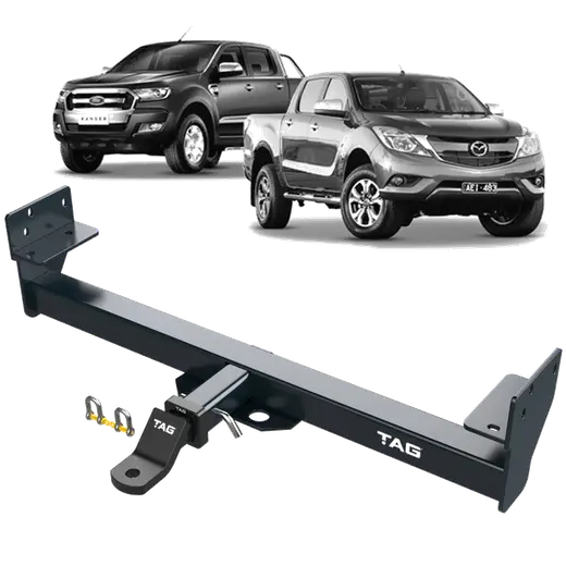 TAG Heavy Duty Towbar & Direct Fit Wiring for Mazda BT-50 4x2 RWD Tub product image