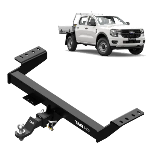 TAG Heavy Duty Towbar & Direct Fit Wiring for Next-Gen Ford Ranger (06 product image