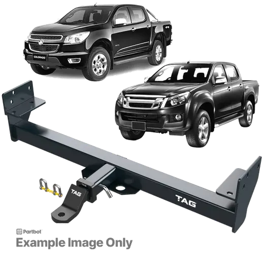 TAG Heavy Duty Towbar and Direct Fit Wiring Harness for Holden Colorad product image
