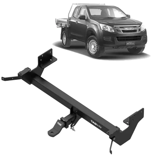 TAG Heavy Duty Towbar for Isuzu D-MAX With Rear Bumper Step (06/2012 - product image