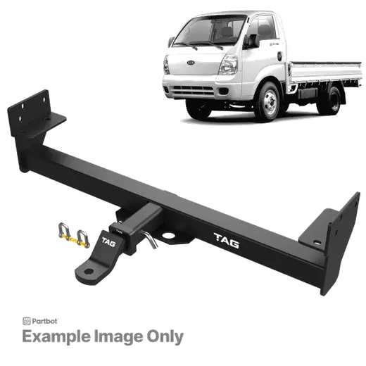 TAG Heavy Duty Towbar and Universal Wiring Harness for KIA K2900 (01/2 product image