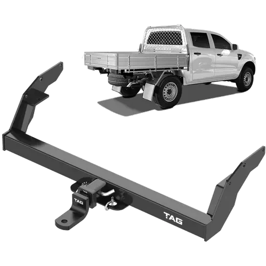 TAG Heavy Duty Towbar & Direct Fit Wiring Harness for Ford Courier (06 product image