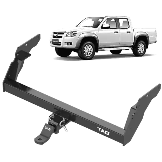 TAG Heavy Duty Towbar for Mazda BT-50 2wd With Chrome Bumper Step (11/ product image