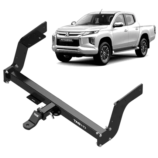 TAG Heavy Duty Towbar & Direct Fit Wiring for Mitsubishi Triton MR Ser product image