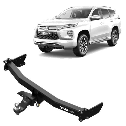 TAG Heavy Duty Towbar & Direct Fit Wiring Kit for Mitsubishi Pajero Sp product image