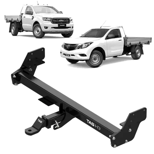 TAG Heavy Duty Towbar & Direct Fit Wiring Harness for Ford Ranger PX2, product image