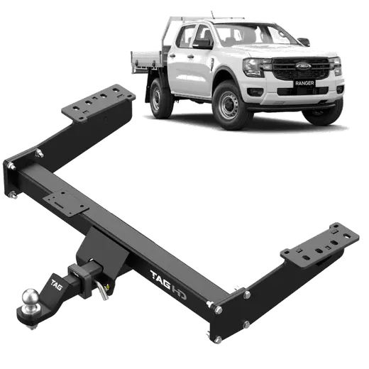 TAG Heavy Duty Extended Towbar & Direct Fit Wiring for Next-Gen Ford R product image