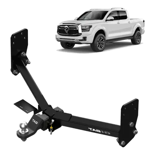 TAG Heavy Duty Towbar For GWM Cannon Alpha Styleside Ute (04/2024 - On product image