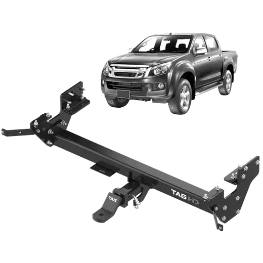 TAG Heavy Duty Towbar for Isuzu D-MAX With Bumper Step (06/2012 - 07/2 product image