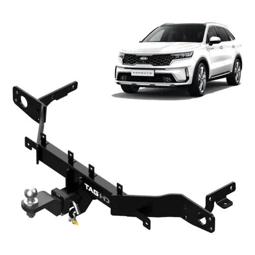 TAG Heavy Duty Towbar & Direct Fit Wiring Kit for KIA Sorento Facelift product image