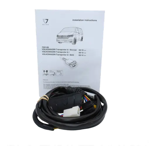 TAG Heavy Duty Towbar & Direct Fit Wiring For Volkswagon Transporter T product image