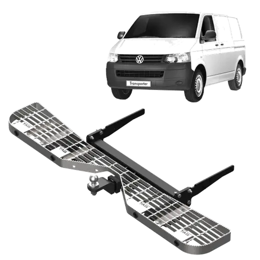 TAG Rear Step, Towbar & Wiring For Volkwagen Transporter T5 T6 (2003 - product image