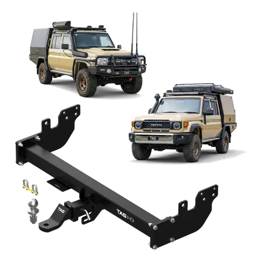 TAG Heavy Duty Towbar for Toyota Landcruiser - Single & Dual Cab Chass product image