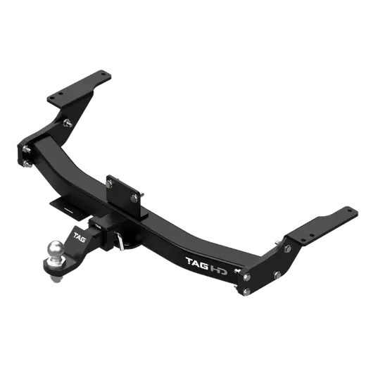 TAG Heavy Duty Towbar for Toyota Prado Flat Tailgate with Spare Wheel product image