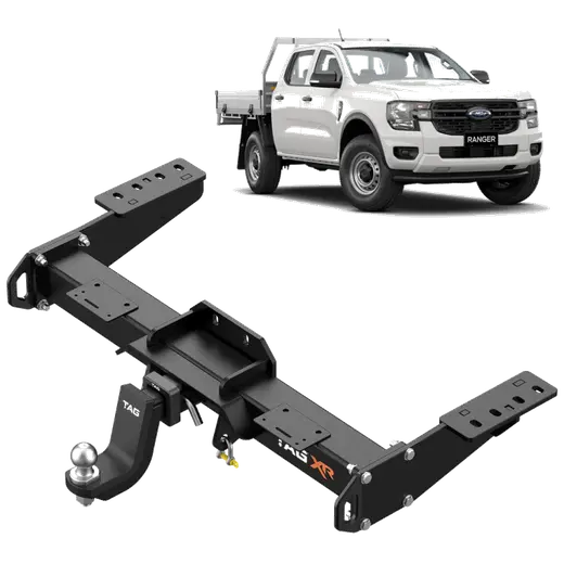 TAG 4x4 Recovery Towbar & Direct Fit Wiring For Ford Ranger Next Gen ( product image