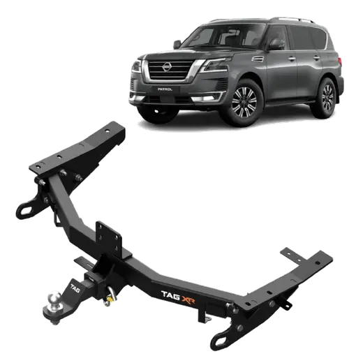 TAG Extreme Recovery Towbar & Direct Fit Wiring Harness For Nissan Y62 product image