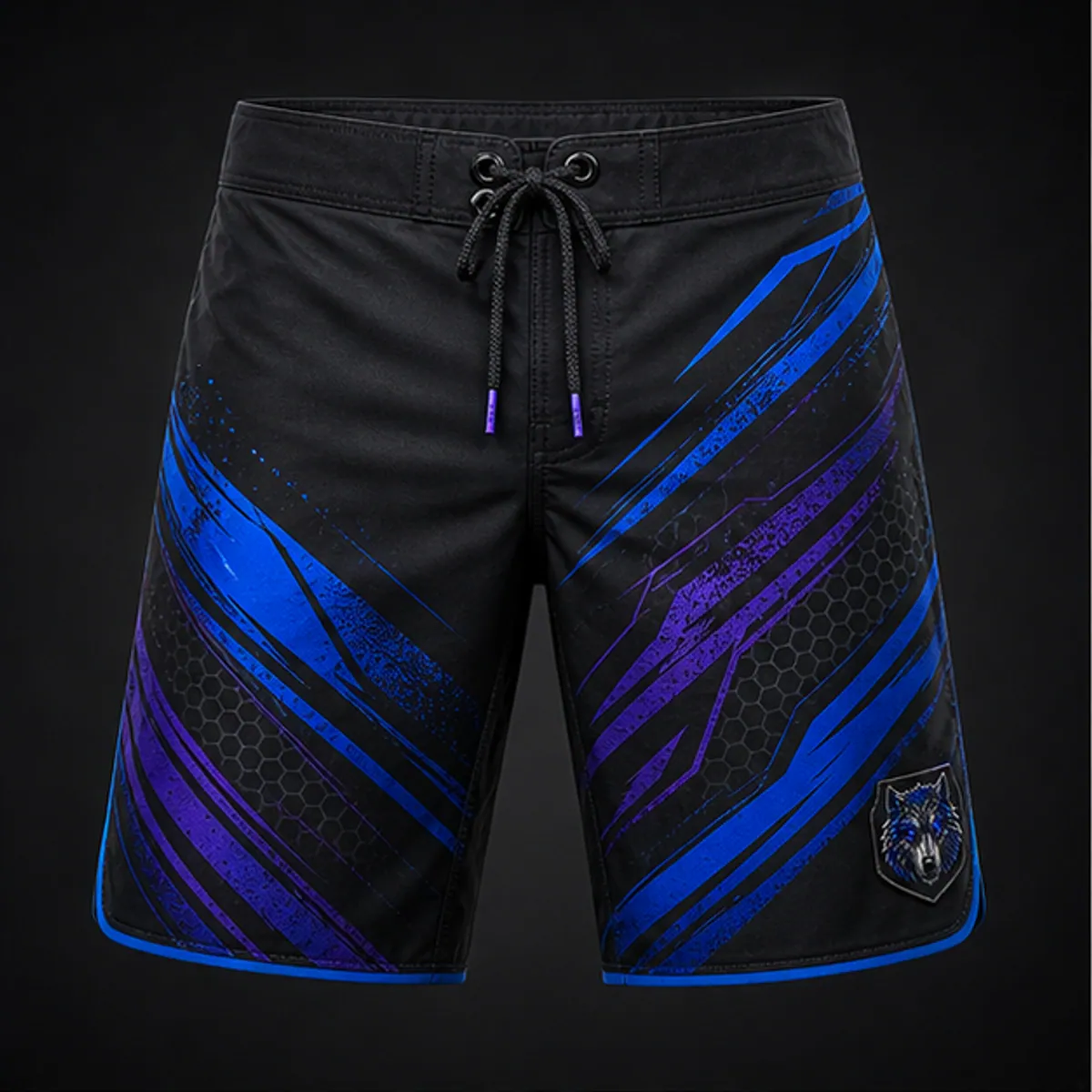 Beach Run Boardshorts front product concept