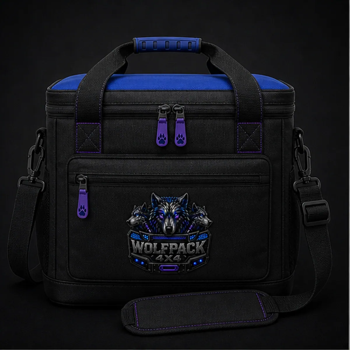 Wolfpack Cooler Bag front product concept