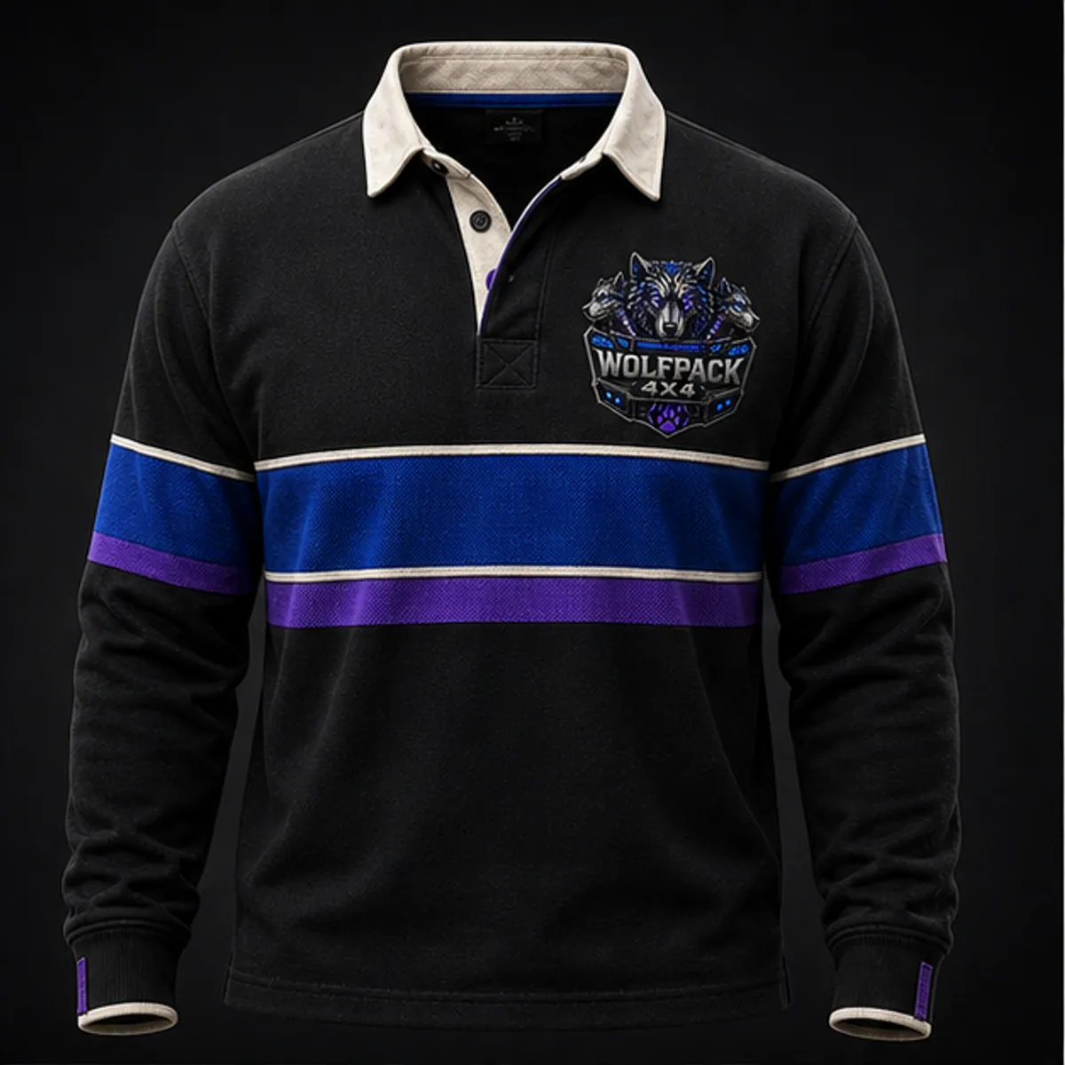 Heritage Rugby Jersey front product concept