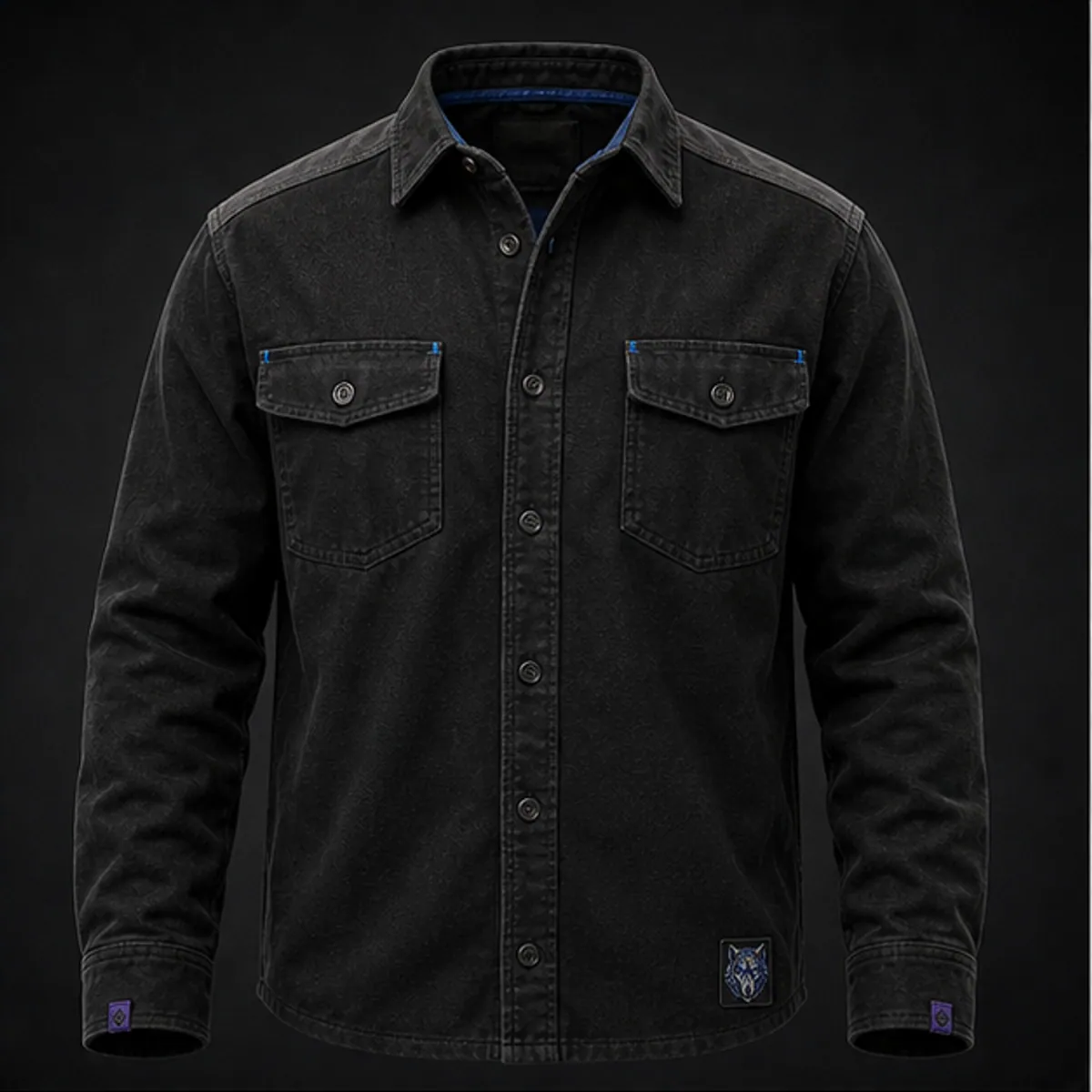 Outback Canvas Overshirt front product concept