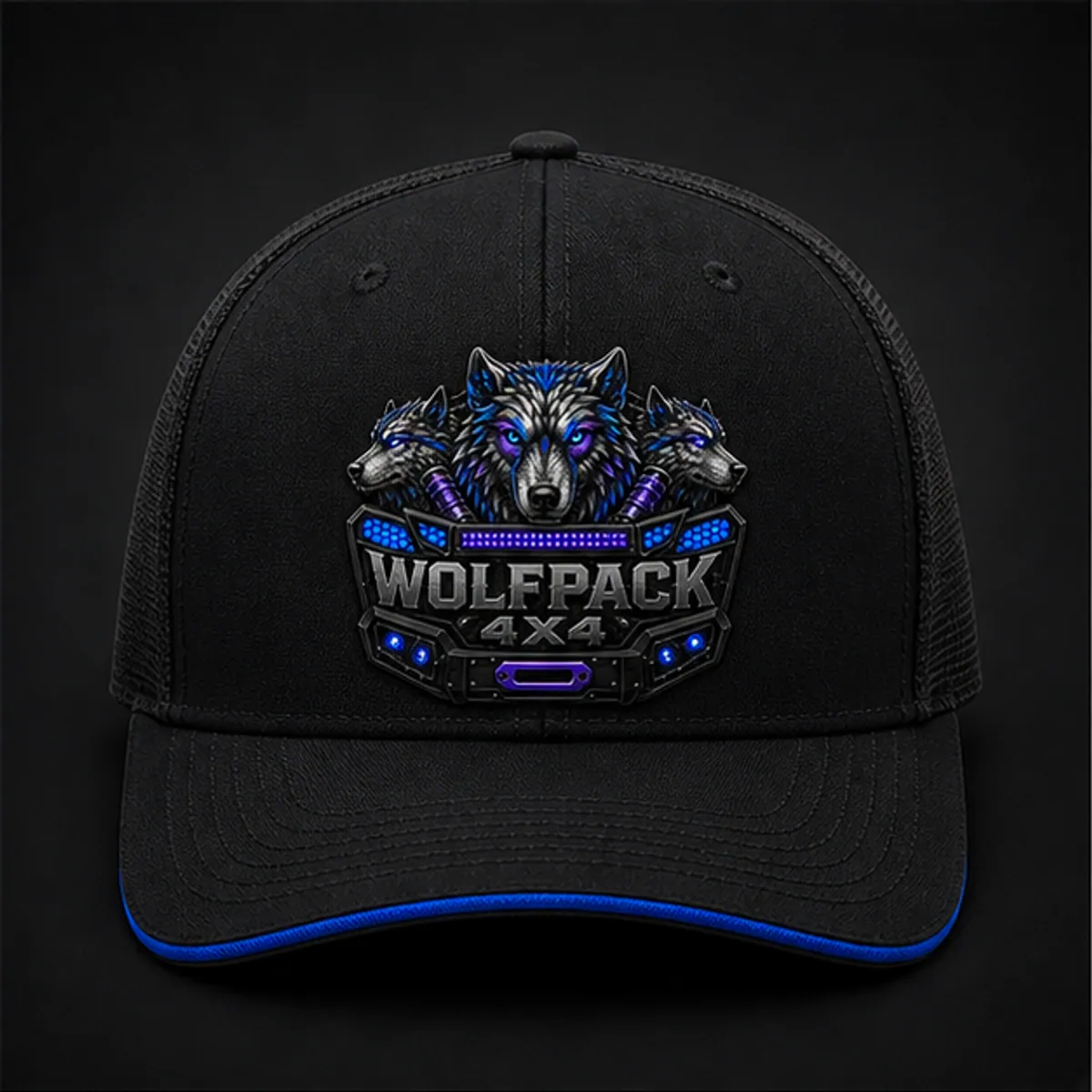 Pack Trucker Cap front product concept