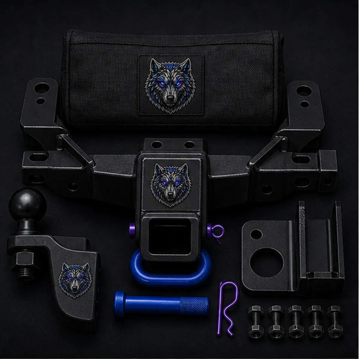 Tow Hitch Kit front product concept