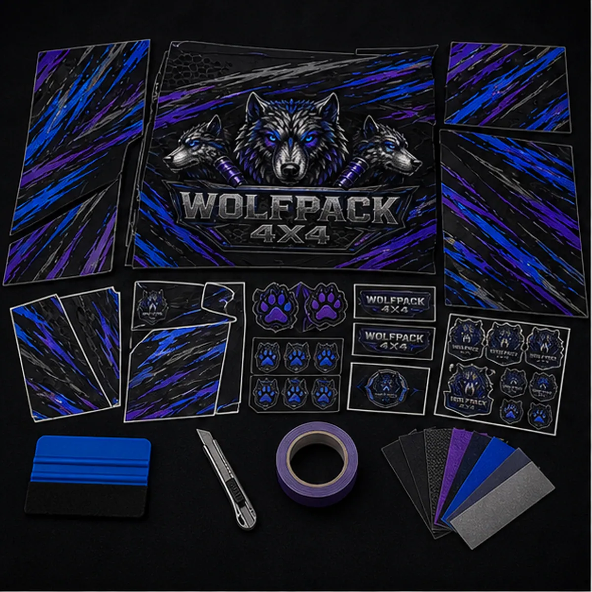 Wolfpack Wrap Kit front product concept